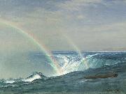 Albert Bierstadt Home of the Rainbow, Horseshoe Falls, Niagara oil painting on canvas